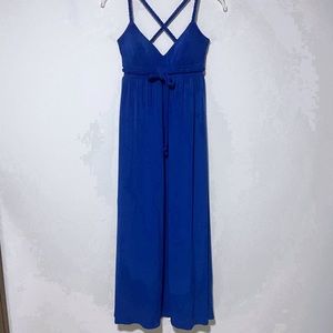 Democracy. Royal Blue maxi dress. Size 2.